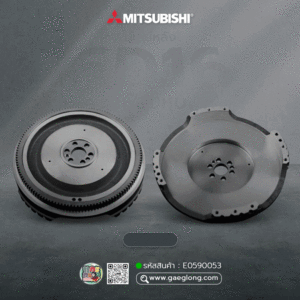 🌟 มู่เล่ย์หลัง Mitsubishi 6D16 15" เฟืองหุบ 380MM 129T 6H 17MM